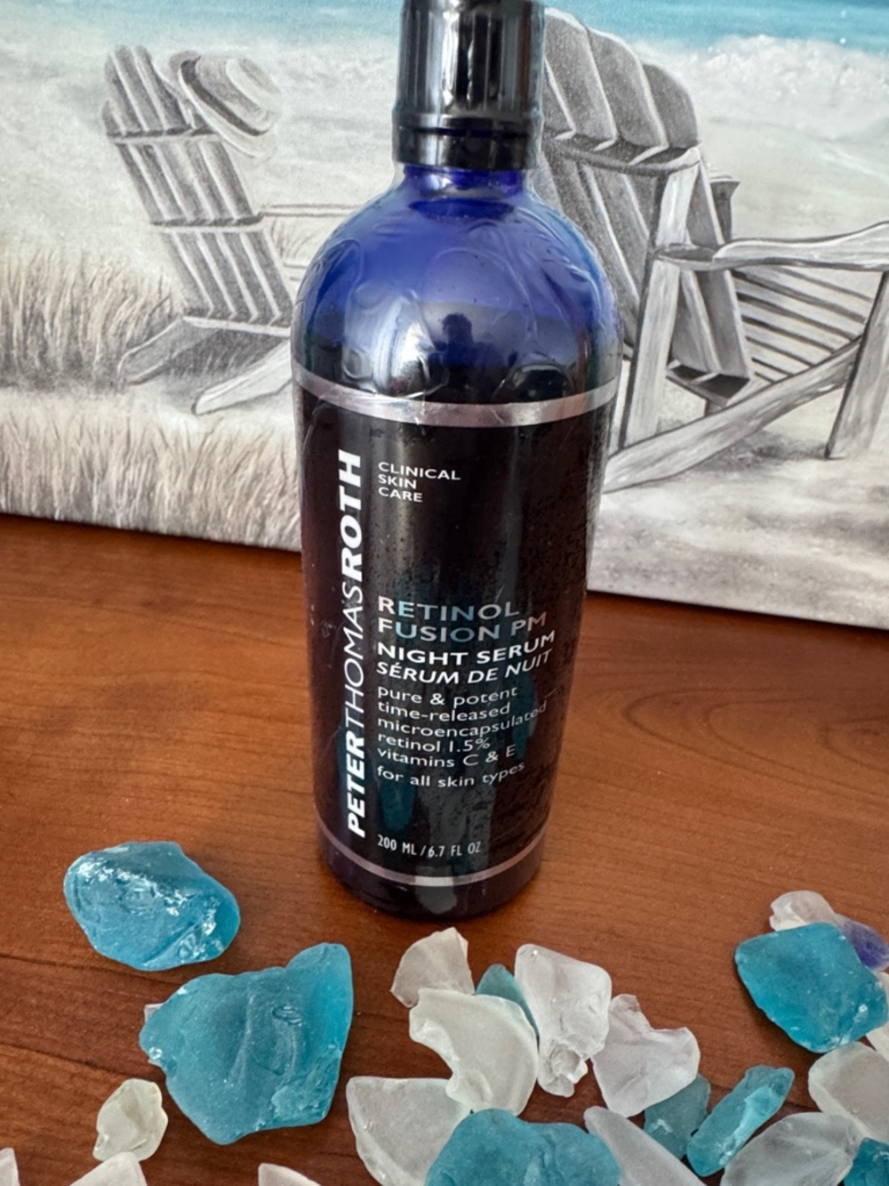 Peter Thomas Roth Blue and Black Retinol Fusion PM Night Serum
